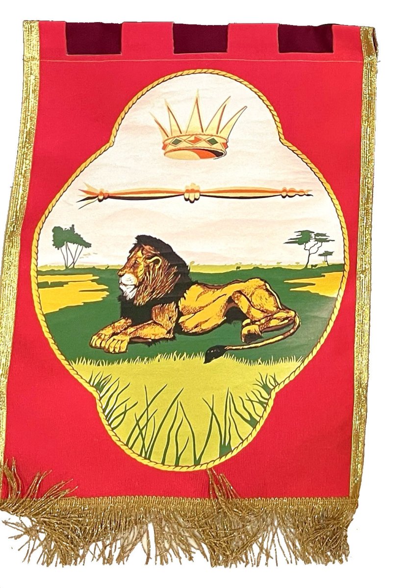 Bannière "Juda" - Arche Royale Domatique Nos Colonnes - Boutique Maçonnique 