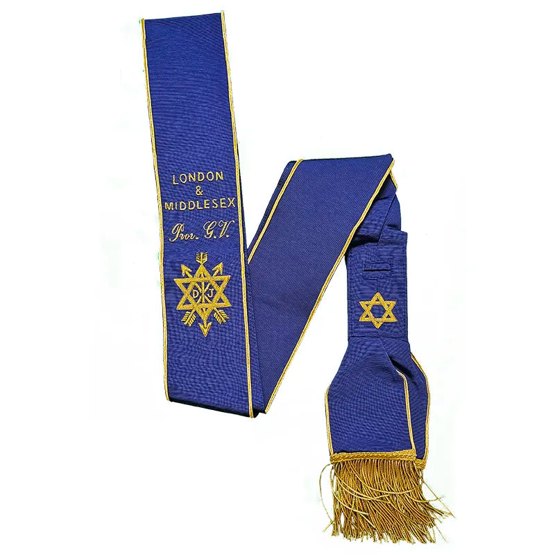 OSM Provincial Sash - English Constitution - Masonic-Regalia 