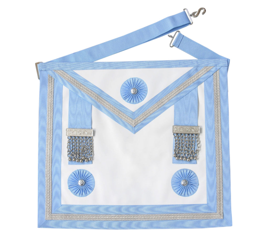 Craft Master Mason Full Dress Apron - Irish Constitution - Masonic Regalia