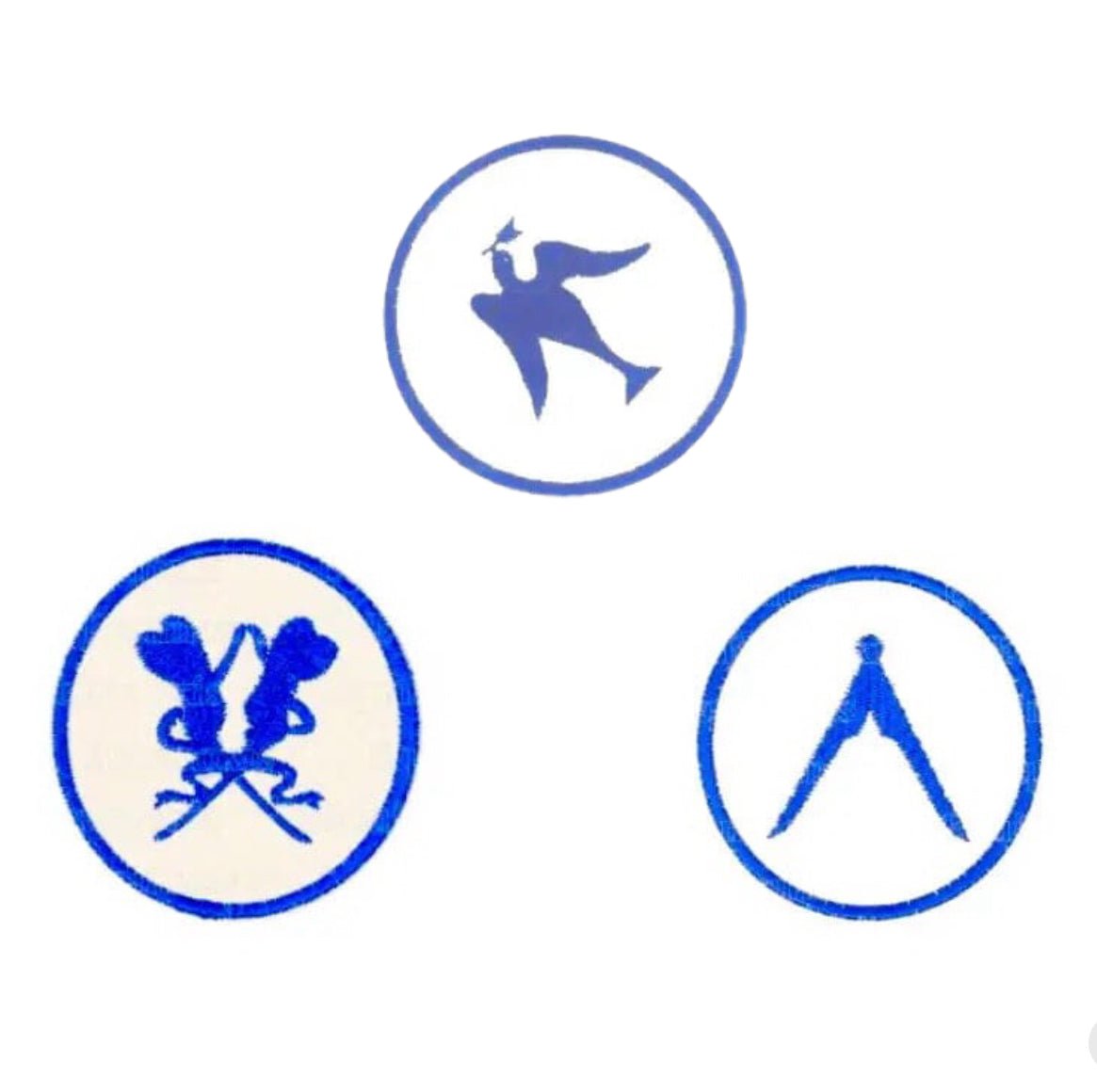 Badge Fonction Grand Officier National. Petite Tenue - Grandes Loges, style anglais - Nos Colonnes