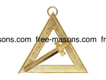 Bijou Capitaine du Voile Blanc - Arche Royale Irlandaise - Nos Colonnes