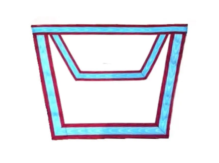 Tablier Maître de la Marque. 41x35 cm - Maçonnerie de la Marque (Style écossais) - Nos Colonnes