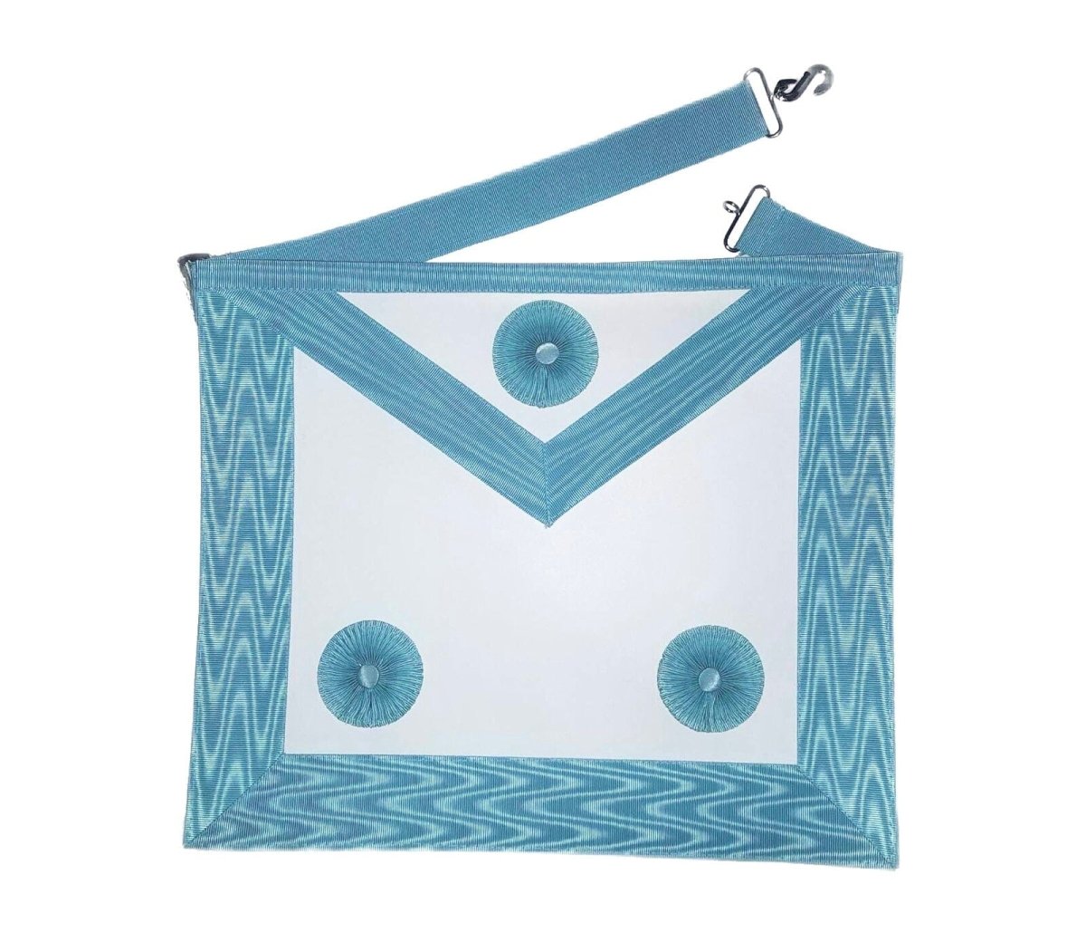 Tablier Maître Rosettes Rite Emulation Traditionnel - Nos Colonnes