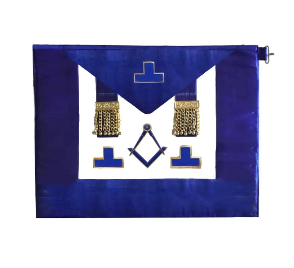 Tablier National. Assistant Grand Maître . Petite Tenue - Grandes Loges, style anglais - Nos Colonnes