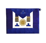 Tablier National. Grand Maître. Petite Tenue - Grandes Loges, style anglais - Nos Colonnes