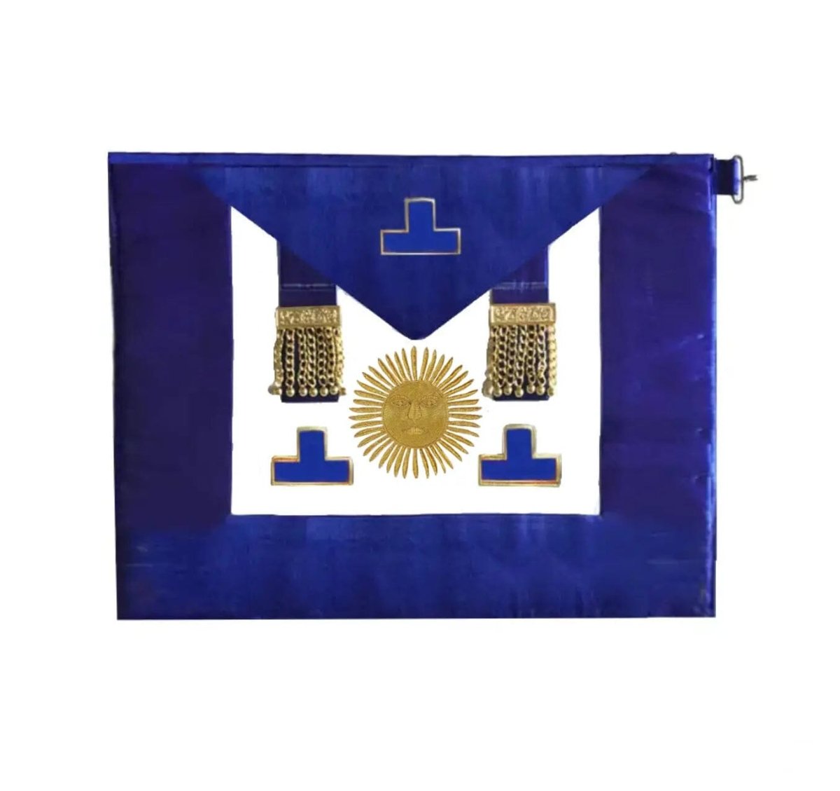 Tablier National. Grand Maître. Petite Tenue - Grandes Loges, style anglais - Nos Colonnes