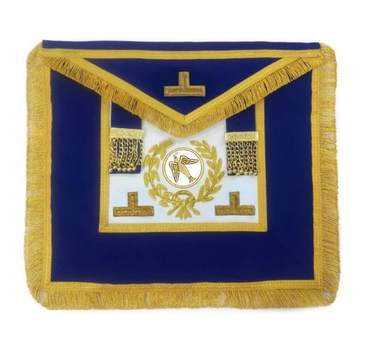 Tablier National. Grand Officier. Badge Fonction. Grande Tenue - Grandes Loges, style anglais - Nos Colonnes