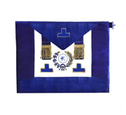 Tablier National. Grand Officier. Badge Fonction. Petite Tenue - Grandes Loges, style anglais - Nos Colonnes