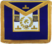 Tablier National. Grand Officier. Fonction brodée. Grande Tenue - Grandes Loges, style anglais - Nos Colonnes