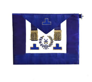 Tablier National. Grand Officier. Fonction brodée. Petite Tenue - Grandes Loges, style anglais - Nos Colonnes