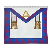 Tablier Officier. 41x34cm - Arche Royale Écossaise - Nos Colonnes