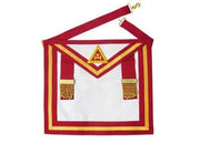 Tablier Passé Roi. 41x34 cm - Arche Royale Irlandaise - Nos Colonnes