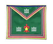 Tablier Passé Souverain Maître - Degrés Maçonniques Alliés (style anglais, district Cornouaille) - Nos Colonnes