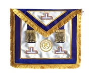 Tablier Provincial. Grand Officier. Badge Fonction. Grande Tenue - Grandes Loges, style anglais - Nos Colonnes
