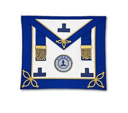 Tablier Provincial. Grand Officier. Badge Fonction. Petite Tenue - Grandes Loges, style anglais - Nos Colonnes