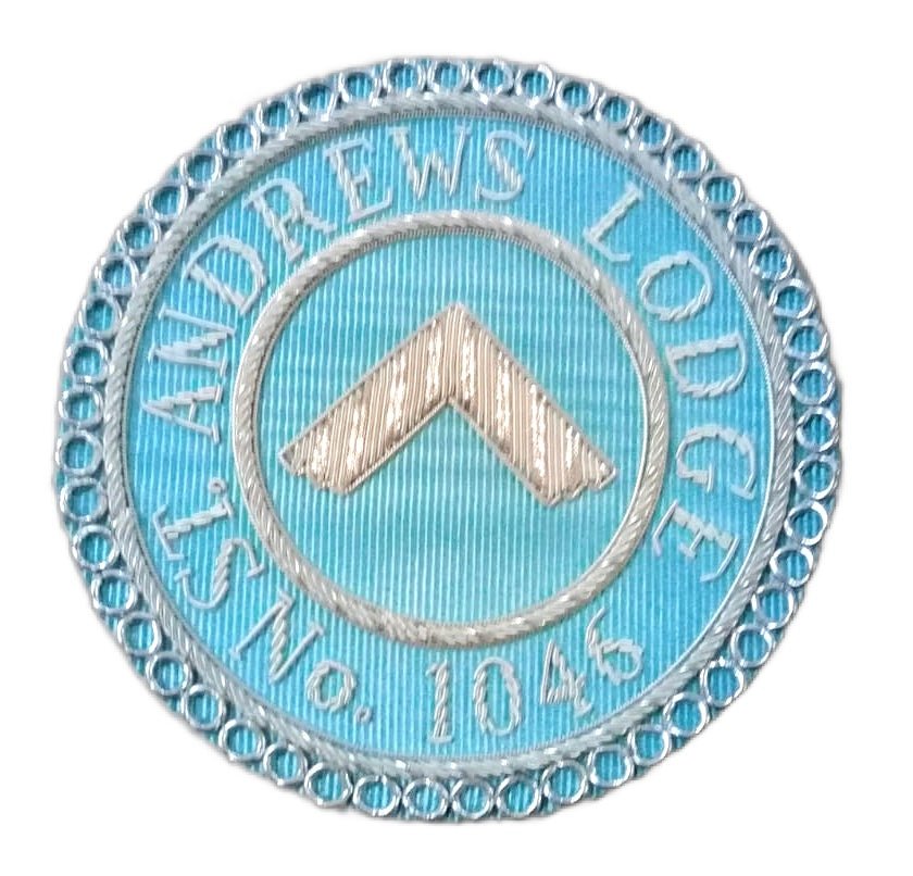 Tablier Vénérable Maître Pendeloques & Badge - Rite Emulation Traditionnel - Nos Colonnes