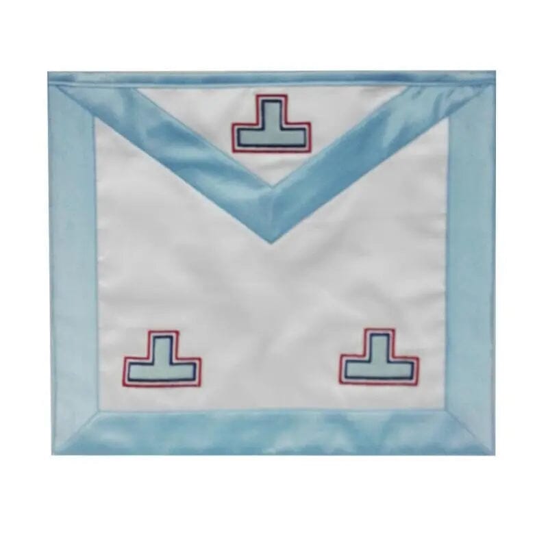 Tablier Vénérable Maître Taus Rite Emulation Style français - Nos Colonnes