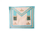 Tablier Vénérable / Passé Maître Grande Tenue - Rite Irlandais - Nos Colonnes