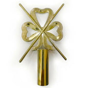Tête de Canne Directeur des Cérémonies (Dorée) - Rite Standard d'Ecosse - Nos Colonnes