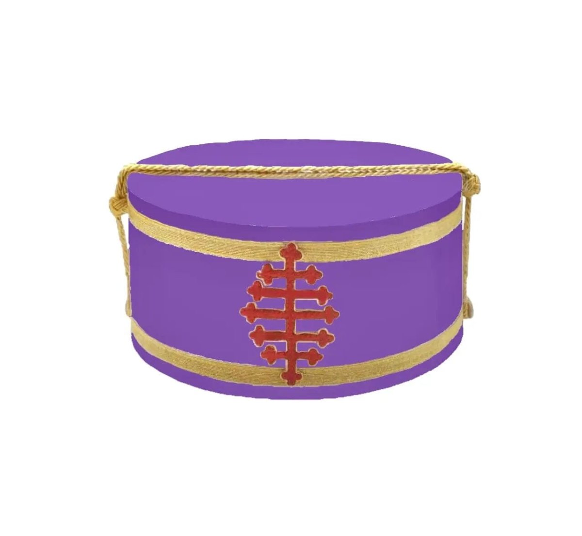 Toque de Luxe 33° TPSGC (Sextuple Croix) - Rite Écossais Ancien Accepté (REAA) - Nos Colonnes