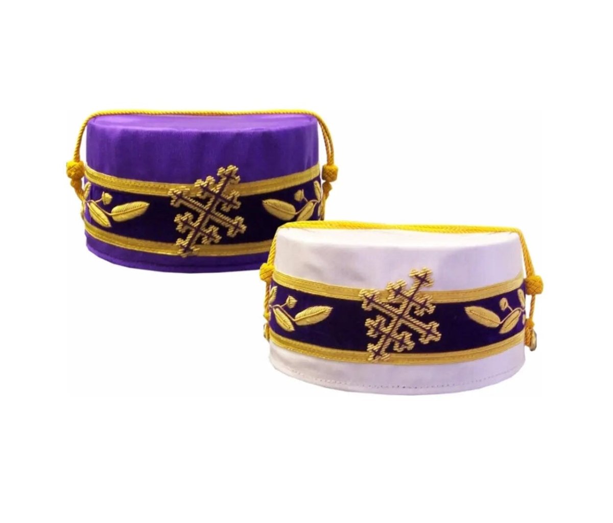 Toque de Luxe 33° (Triple Croix) - Rite Écossais Ancien Accepté (REAA) - Nos Colonnes