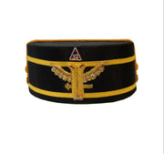 Toque de Luxe Noire 32° Degré - Rite Écossais Ancien Accepté (REAA) - Nos Colonnes